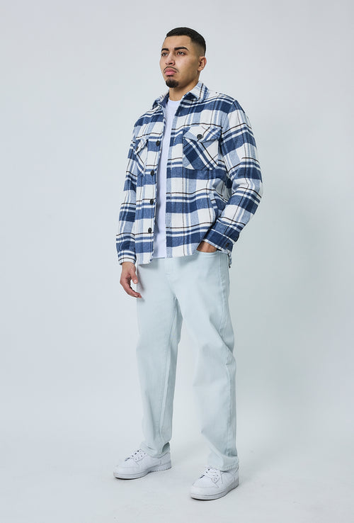 Chemise à carreaux d'hiver